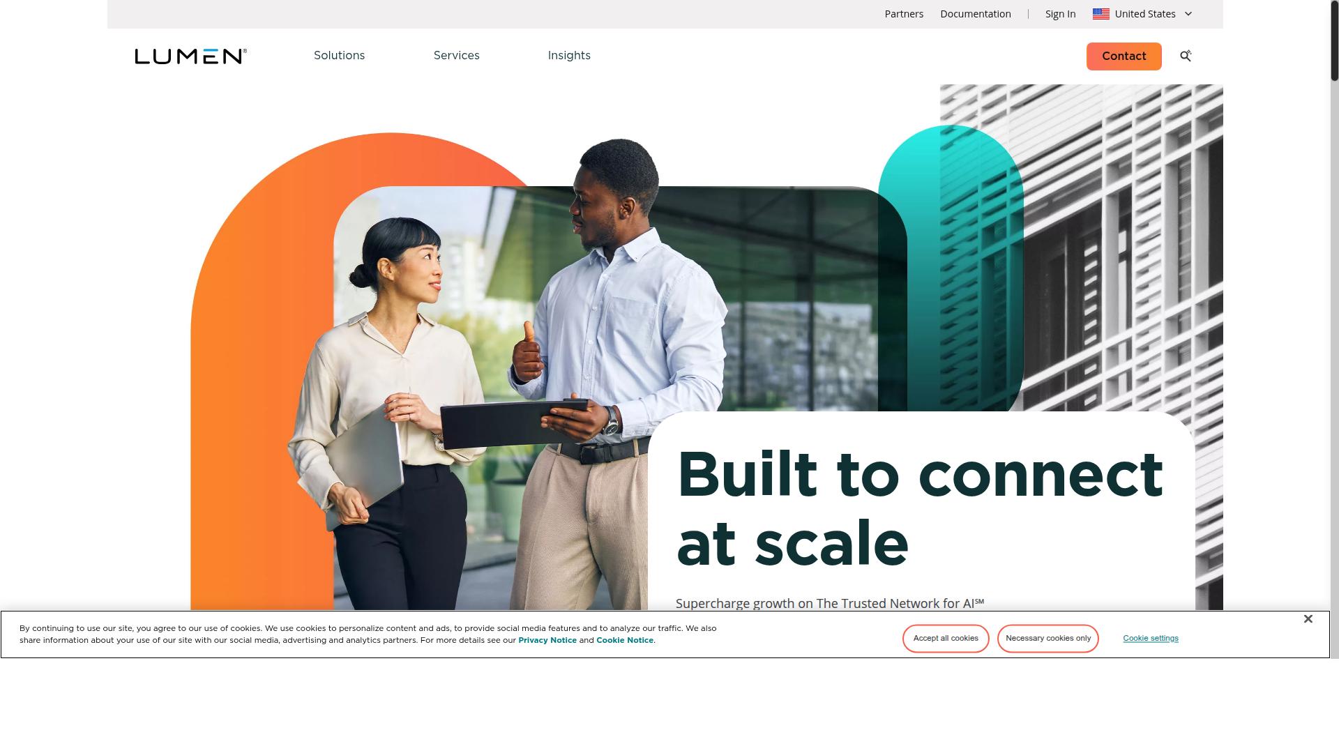 Lumen Technologies, Inc. website